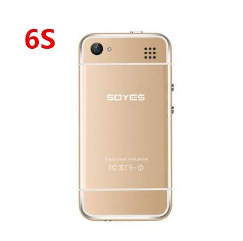 100% Original SOYES 7S 6S Mini Android Smartphone MTK6580 Quad Core 1+8GB 5.0MP Dual SIM 1100mAh honor Case Mobile Cell phone