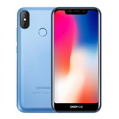 2018 Doogee X70 3G WCDMA Smartphone 4000mah 5.5" 19:9 U-notch screen mobile phone Android 8.1 2GB 16GB Dual cameras 8MP face ID