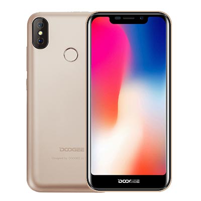 2018 Doogee X70 3G WCDMA Smartphone 4000mah 5.5" 19:9 U-notch screen mobile phone Android 8.1 2GB 16GB Dual cameras 8MP face ID