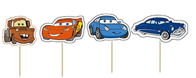 24pcs/lot Sophia Sofia cupcake topper picks wedding decoration birthday party decorations kids princess gir's party supplies