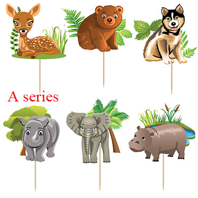 24pcs/lot Sophia Sofia cupcake topper picks wedding decoration birthday party decorations kids princess gir's party supplies