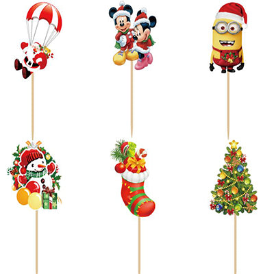 24pcs/lot Sophia Sofia cupcake topper picks wedding decoration birthday party decorations kids princess gir's party supplies