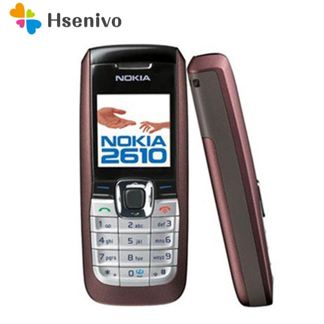 2610 Cheap Original Nokia 2610 Unlocked Mobile Phone MP3 GSM Cellphone Good Quality English/Russia/Hebrew/Arabic Free Shipping