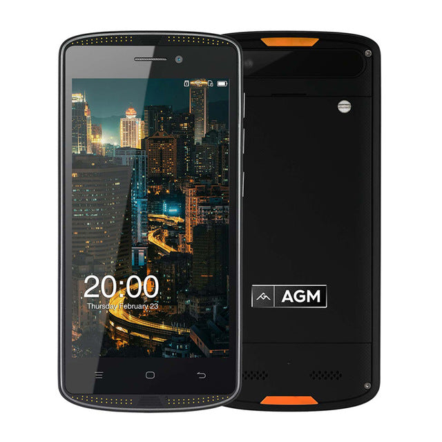 AGM X1 Mini IP68 Waterproof 2GB 16GB 4G Mobile Phone MSM8909 Quad Core 5.0''Android 6.0 8MP OTG 4000mAh SmartPhone No Russian