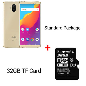 AllCall S1 5.5" 18:9 Mobile Phone 2GB RAM 16GB ROM Android 8.1 MTK6580A Quad Core Four Camera Dual 8MP+2MP 5000mAh Smartphone