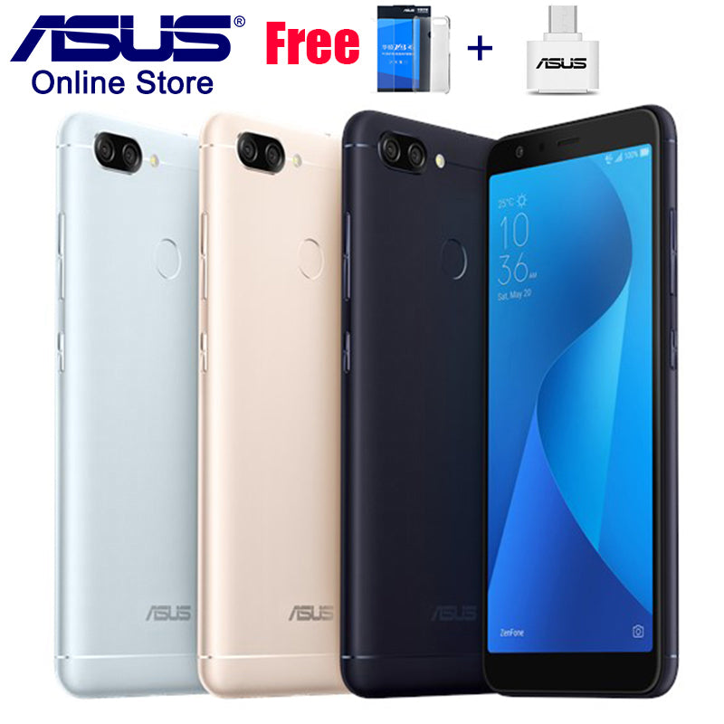 Asus ZenFone Max Plus(M1) X018DC Pegasus 4s ZB570TL 5.7 inch 18:9Full Sreen Smartphone Octa Core 3 Cameras 4130mAh Mobile Phone