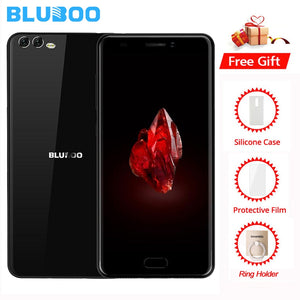 BLUBOO D2 5.2 inch 3G Smartphone MTK6580A Quad Core Android 6.0 1G RAM 8G ROM Cell Phone Dual Rear Cameras 3300mAh Mobile Phone