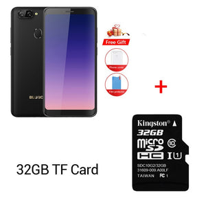 BLUBOO D6 WCDMA 3G Android 8.1 18:9 Mobile Phone 2G RAM 16G ROM 5.5" MT6580A Face Unlock Quad Cord Dual Back Cameras Smartphone