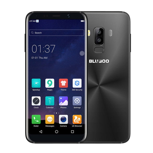 BLUBOO S8 5.7'' 18:9 HD Screen Mobile Phone Android 7.0 3GB RAM 32GB ROM MTK6750 Octa Core 13MP+5MP Fingerprint 4G Smartphone