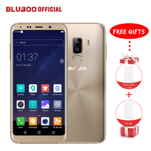 BLUBOO S8 5.7'' 18:9 HD Screen Mobile Phone Android 7.0 3GB RAM 32GB ROM MTK6750 Octa Core 13MP+5MP Fingerprint 4G Smartphone