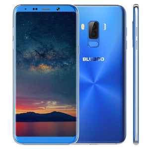 BLUBOO S8 Plus Smartphone 6.0"HD 18:9 Full Screen MTK6750T Octa Core 4G RAM 64G ROM Android 7.0 Dual Rear Cameras Mobile Phone