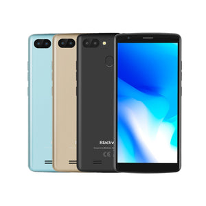 Blackview A20 Pro Smartphone 2GB+16GB MT6739WAL Quad Core Android 8.1 5.5inch 18:9 Full Screen Fingerprint 4G Mobile Phone