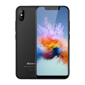 Blackview A30 Smartphone MTK6580A Quad Core 5.5" 19:9 All Screen Cellphone 8MP Dual Camera Face ID 2500mAh 2GB 16GB Mobile Phone