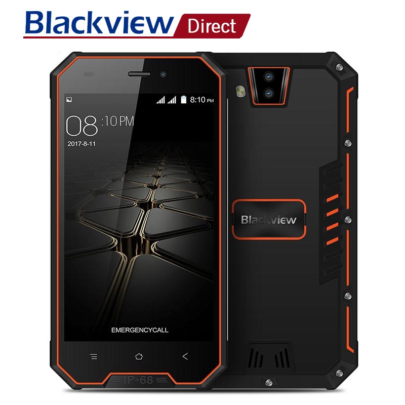 Blackview BV4000 pro IP68 4.7" Waterproof Shockproof Mobile Phone MTK6580A Quad Core 1GB 16GB Android 7.0 8MP 3680mAh 3G phone