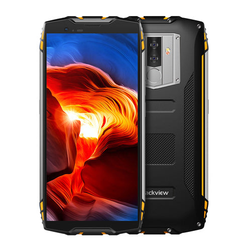 Blackview BV6800 Pro Android 8.0 Mobile Phone 5.7" MT6750T Octa Core 4GB+64GB 6580mAh Wireless Charger NFC Waterproof Smartphone