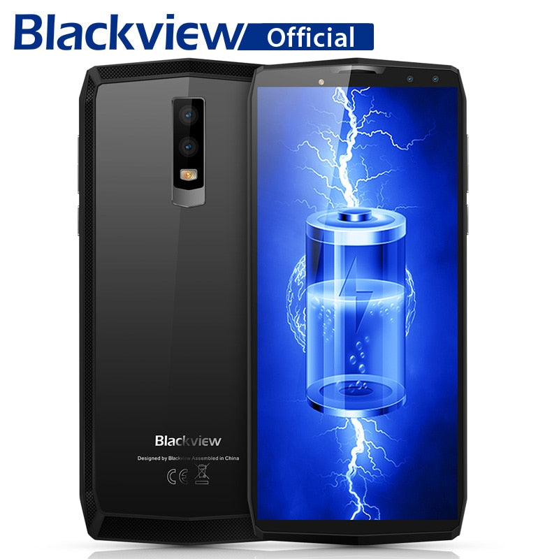 Blackview P10000 Pro Smartphone 5.99" In-Cell FHD+ MT6763 Octa Core 11000mAh BAK Battery 5V/5A 4GB RAM 64GB ROM 4G Mobile Phone