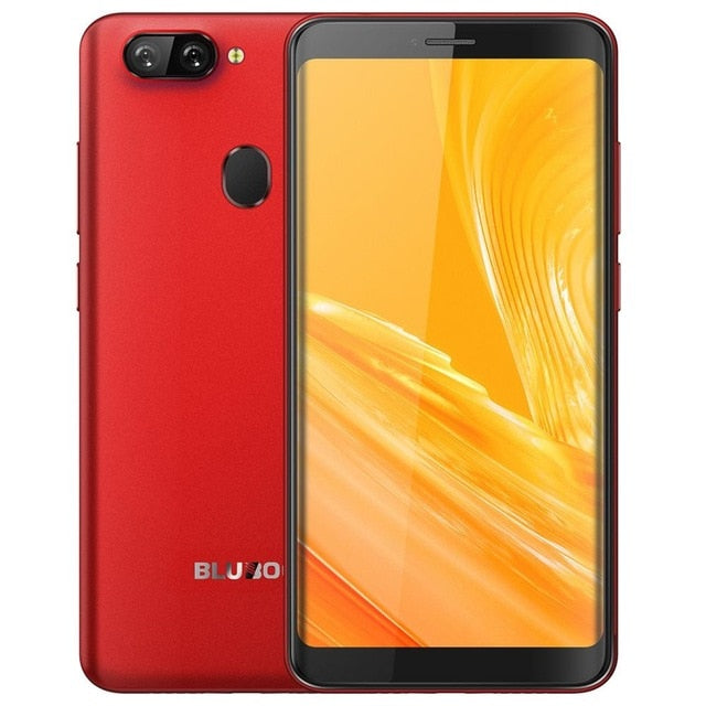 Bluboo D6 5.5 inch 18:9 Screen Smartphone Android 8.1 8MP Dual Camera 2GB RAM 16GB ROM MTK6580A 2700mAh Face ID Mobile Phone