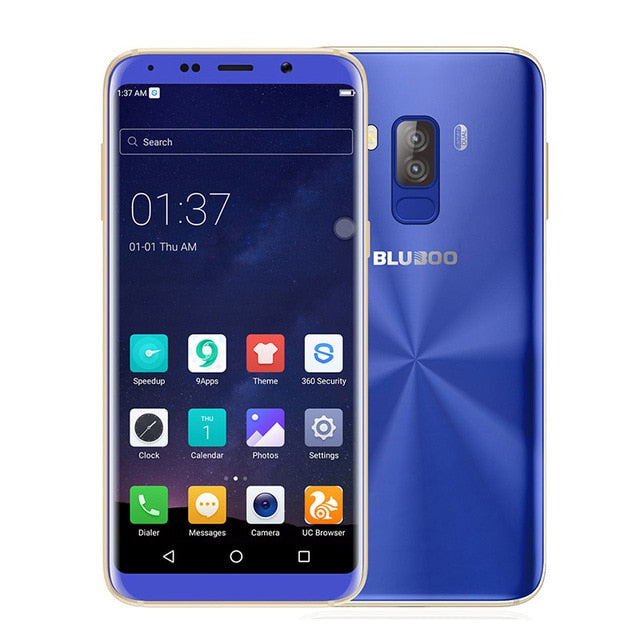 Bluboo S8 5.7'' Full Display 4G Smartphone 3GB RAM 32GB ROM MTK6750 Octa Core Android 7.0 Dual Rear Camera Mobile Phone