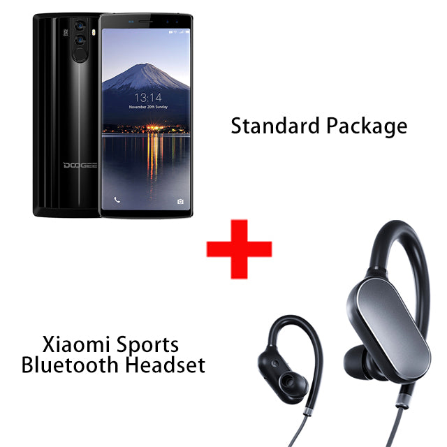 DOOGEE BL12000 6.0'' 18:9 FHD+ Mobile Phone Andorid 7.0 MTK6750T Octa Core 4GB 32GB 16MP 4 Cam 12000mAh fingerprint smartphone