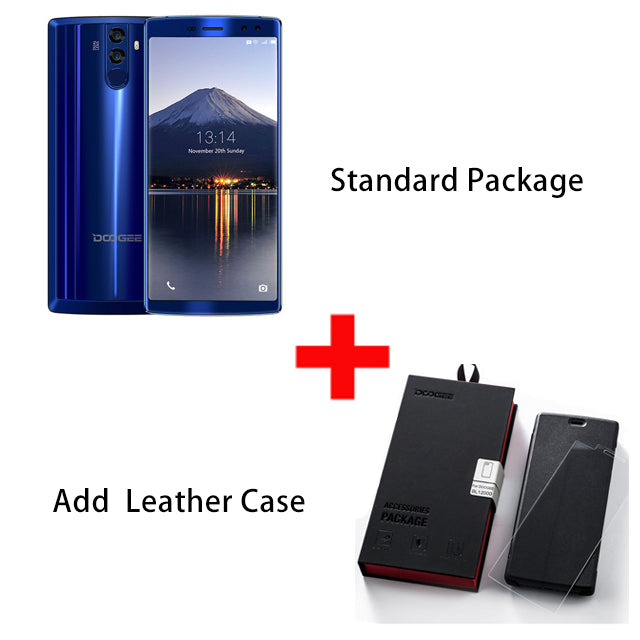 DOOGEE BL12000 Pro 6.0" 18:9 mobile phone Android 7.0 12000mAh MTK6763 Octa Core 6GB RAM 64GB ROM 16MP Quad Camera 4G Smartphone