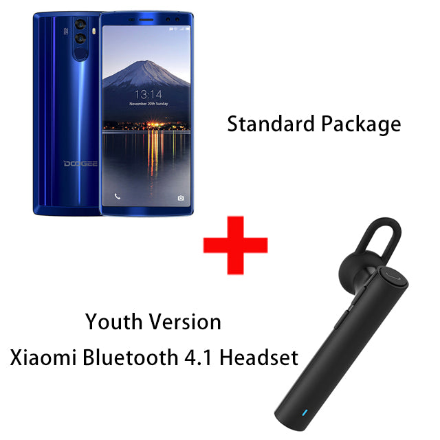 DOOGEE BL12000 Pro 6.0" 18:9 mobile phone Android 7.0 12000mAh MTK6763 Octa Core 6GB RAM 64GB ROM 16MP Quad Camera 4G Smartphone