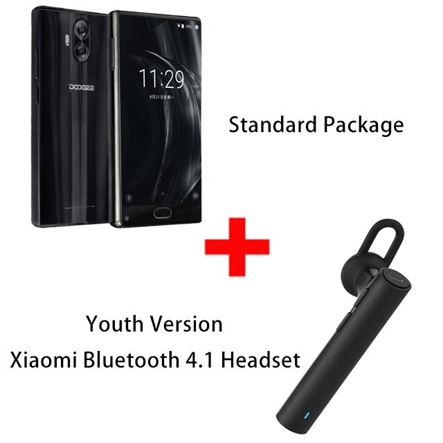 DOOGEE Mix lite 5.2" Bezel-less Mobile Phone Andorid 7.0 MTK6737 Quad Core 2GB+16GB 13MP Dual Camera Fingerprint 4G Smartphone