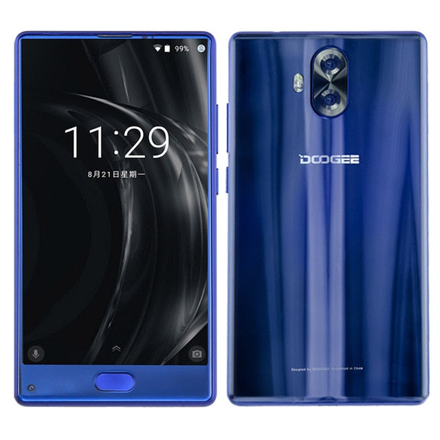 DOOGEE Mix lite 5.2" Bezel-less Mobile phone Android 7.0 MTK6737 Quad Core 2GB+16GB 13MP Dual Camera Fingerprint 4G Smartphone