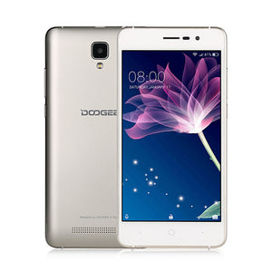 DOOGEE X10 mobile phones 5.0Inch IPS 8GB Android6.0 smart phone Dual SIM MTK6570 1.3GHz 5.0MP 3360mAH WCDMA GSM cellphone