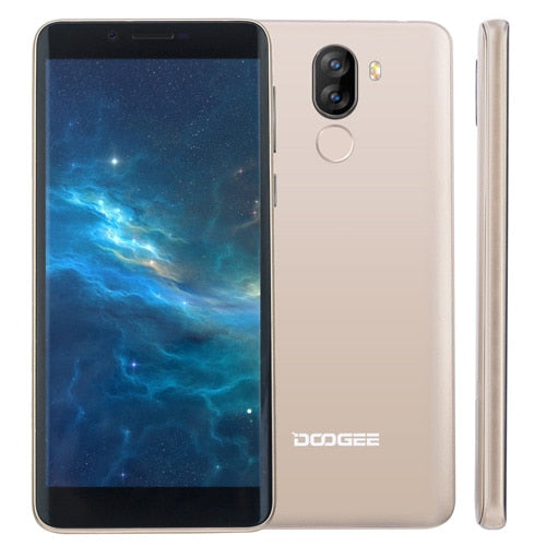 DOOGEE X60L 5.5" HD 18:9 13MP Camera 2GB 16GB Cell Phone Android 7.0 MTK6737 Quad Core 3300mAh 4G LTE Smartphone