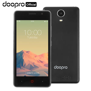 Doopro P4 Pro 4.5 Inch 3200mAh Mobile Phones MTK6737 Quad Core Android 7.0 1GB RAM 8GB ROM 4G WCDMA 5.0MP Dual SIM Smartphone