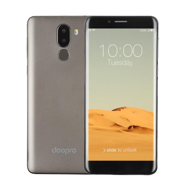 Doopro P5 5.5 Inch Android 7.0 3500mAh Mobile Phone MTK6580 Quad Core 1GB RAM 8GB ROM 5MP Dual Camera 3G WCDMA Smartphone