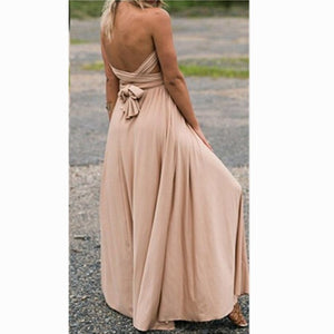 Dress Women 2018 Long Summer Convertible Bohemian Dresses Casual Bandage Evening Prom Club Party Infinity Multiway Maxi Dresses