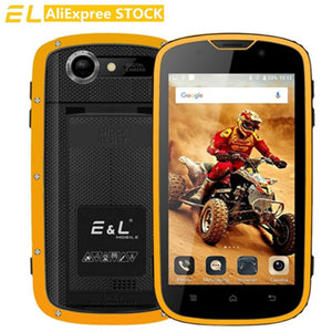 E&L EL W5s IP68 Waterproof Shockproof 4.0" IPS Screen SC7731C Quad Core Android 7.0 1GB RAM 8GB ROM 5MP GPS FM 3G Mobile Phone