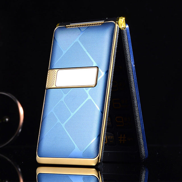 Flip Large Touch Screen Plastic Senior Cell Mobile Phone For Old People One Key Torch External FM Big Russian Key Dual Sim P019