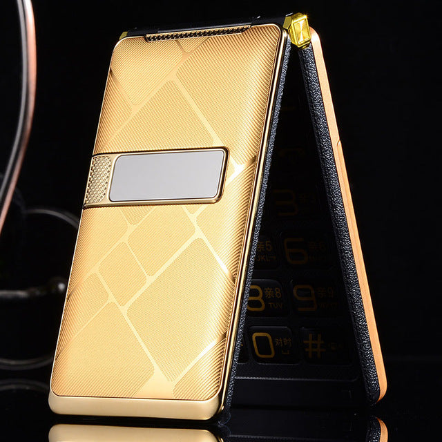 Flip Large Touch Screen Plastic Senior Cell Mobile Phone For Old People One Key Torch External FM Big Russian Key Dual Sim P019