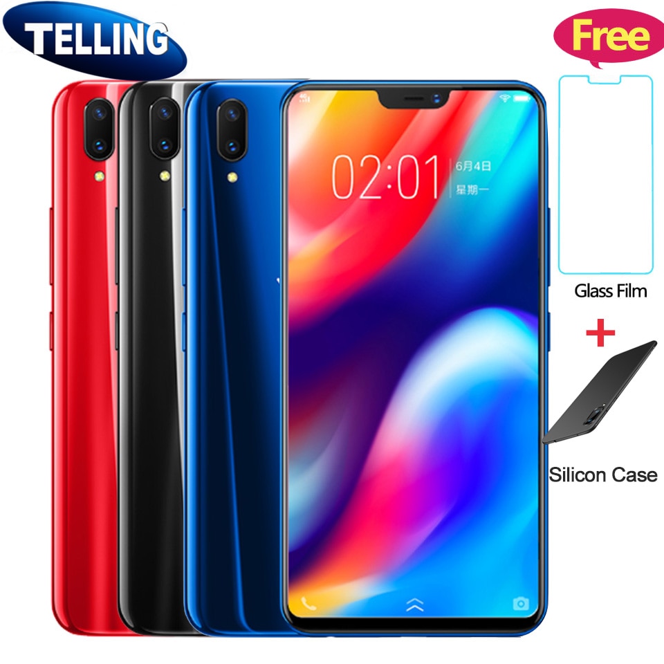 Gifts Global Rom Vivo Z1 Mobile Phone 4G LTE Android 8.1 SDM660AIE Octa Core 6.26" Face Wake AI Support Google Global Network