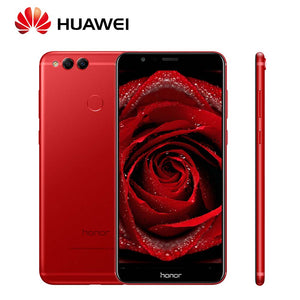 Global ROM Huawei Honor 7X mobile Phone 8MP+16MP Dual Rear Cameras 3340mAh 5.93 inch  2160*1080P Full View Screen Fingerprint