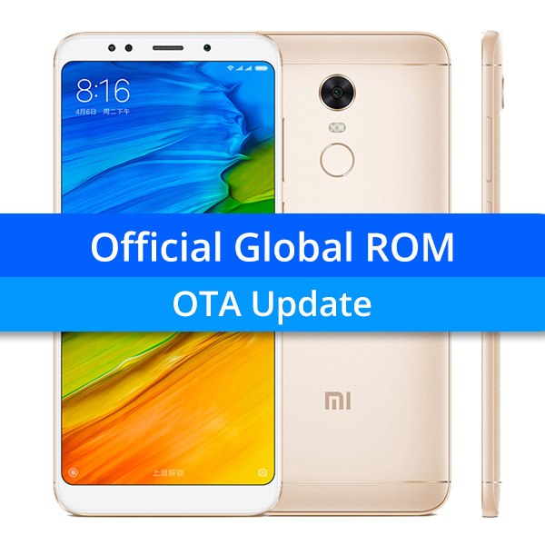 Global ROM Xiaomi Redmi 5 Plus 32GB 3GB RM Mobile Phone Snapdragon 625 Octa Core 5.99" 18:9 Full Screen 4000mAh 12.0MP MIUI 9