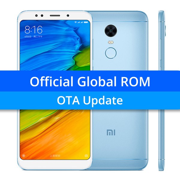 Global ROM Xiaomi Redmi 5 Plus 32GB 3GB RM Mobile Phone Snapdragon 625 Octa Core 5.99" 18:9 Full Screen 4000mAh 12.0MP MIUI 9