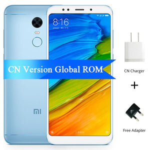 Global ROM Xiaomi Redmi 5 Plus 3GB RAM 32GB ROM Mobile Phone 5.99" 18:9 Full Screen Snapdragon 625 Octa Core 4000mAh MIUI 9 OTA