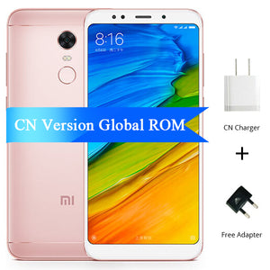 Global ROM Xiaomi Redmi 5 Plus 3GB RAM 32GB ROM Mobile Phone 5.99" 18:9 Full Screen Snapdragon 625 Octa Core 4000mAh MIUI 9 OTA