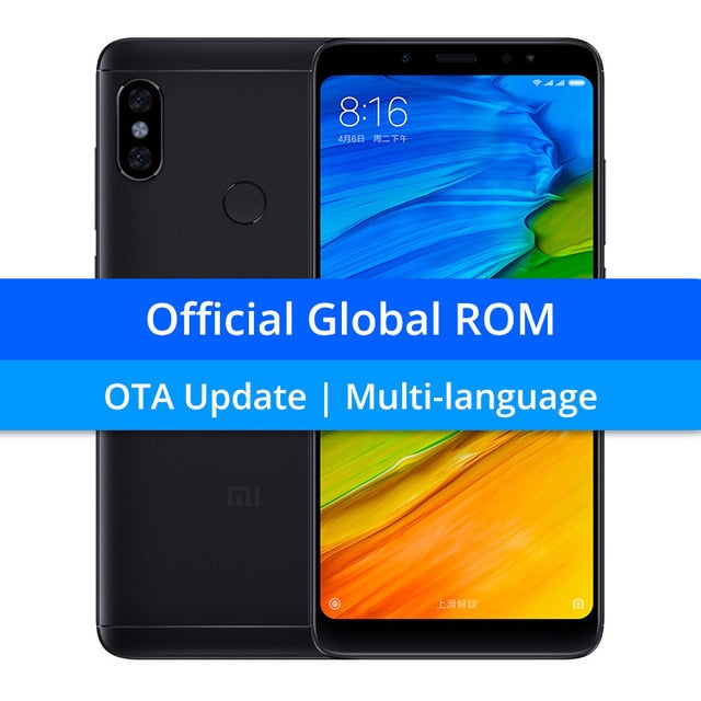 Global ROM Xiaomi Redmi Note 5 4GB 64GB Note5 Snapdragon S636 Octa Core 5.99" Full Screen Dual Camera Mobile Phone 4000mAh OTA