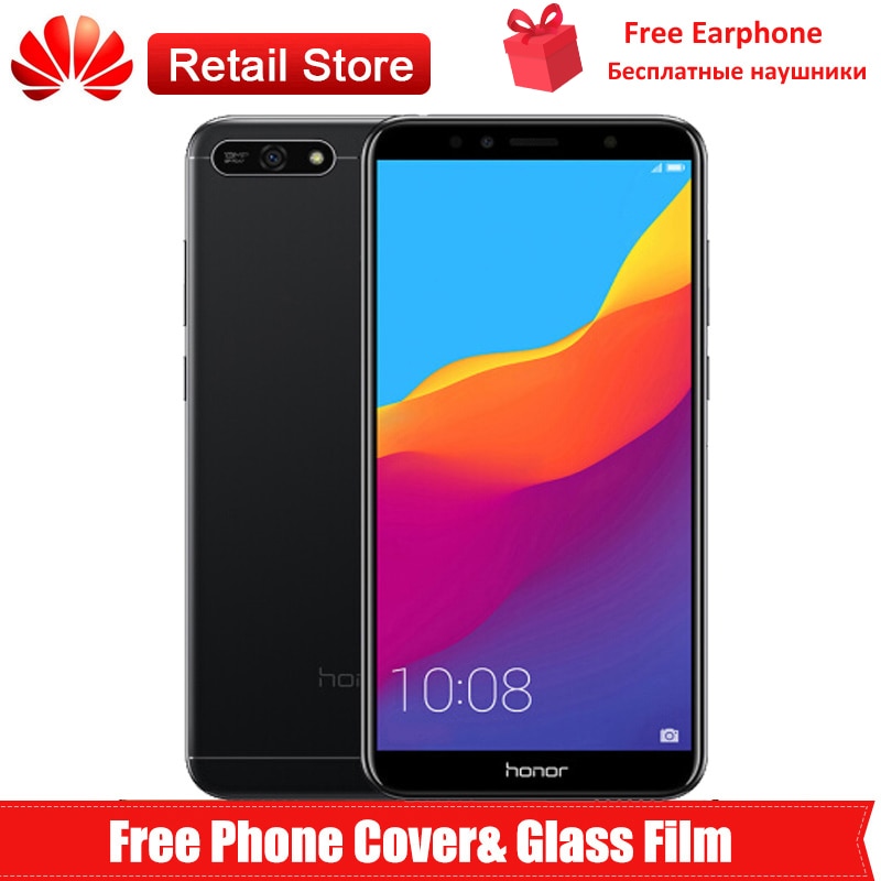 Global Rom Huawei Honor 7A Smartphone Octa Core 5.7'' 1440*720 Snapdragon 430 Dual SIM Mobile Phone Android 8.0 13.0MP 3000mAh