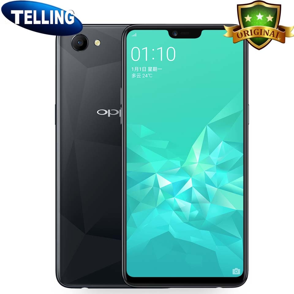 Global Rom OPPO A3 Mobile Phone 4G LTE Helio P60 Octa Core 4G RAM 128G ROM 6.2" 19:9 FHD Face Wake 16MP with Google Play Store