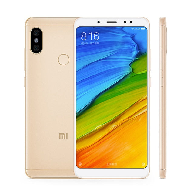 Global Rom Xiaomi Redmi Note 5 64GB ROM 4GB RAM Snapdragon 636 Octa Core Dual Camera 12MP+5MP  5.99" Full Screen Moblie Phone
