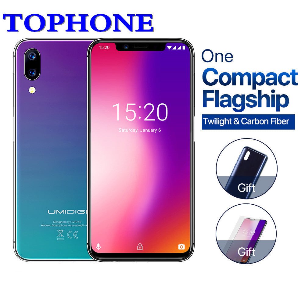 Global Version  19:9 5.9"FHD Android 8.1 Face ID mobile phone RAM 4GB ROM 32GB MTK6763 Octa Core 12MP 4G LTE NFC smartphone