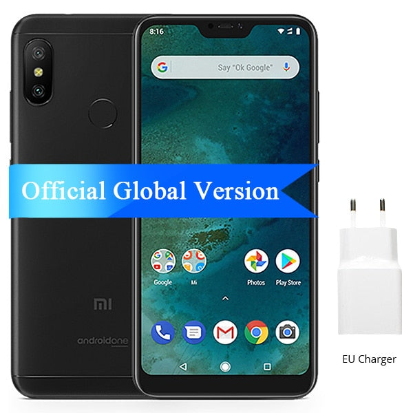 Global Version Xiaomi Mi A2 Lite 3GB 32GB Moblie Phone 4000mAh Battery Snapdragon 625 Octa Core 5.84" 19:9 Full Screen