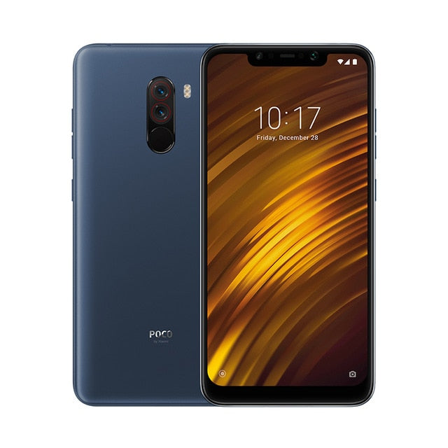 Global Version Xiaomi POCOPHONE F1 POCO F1 6GB 64GB Mobile Phone 6.18'' Full Screen Snapdragon 845 Dual AI Camera LiquidCool CE