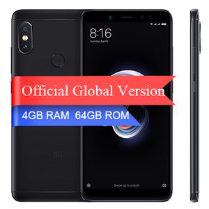 Global Version Xiaomi Redmi Note 5 4GB 64GB 5.99" Full Screen Dual Camera Mobile Phone Note5 Snapdragon 636 Octa Core 4000mAh