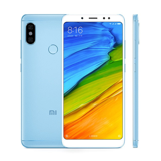 Global Version Xiaomi Redmi Note 5 4GB RAM 64GB ROM Snapdragon 636 Octa Core Full Screen Dual Camera 12MP+5MP Moblie Phone